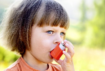 Kind Asthma-Inhalator
