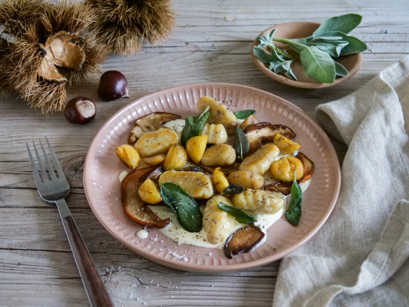 Steinpilz-Gnocchi